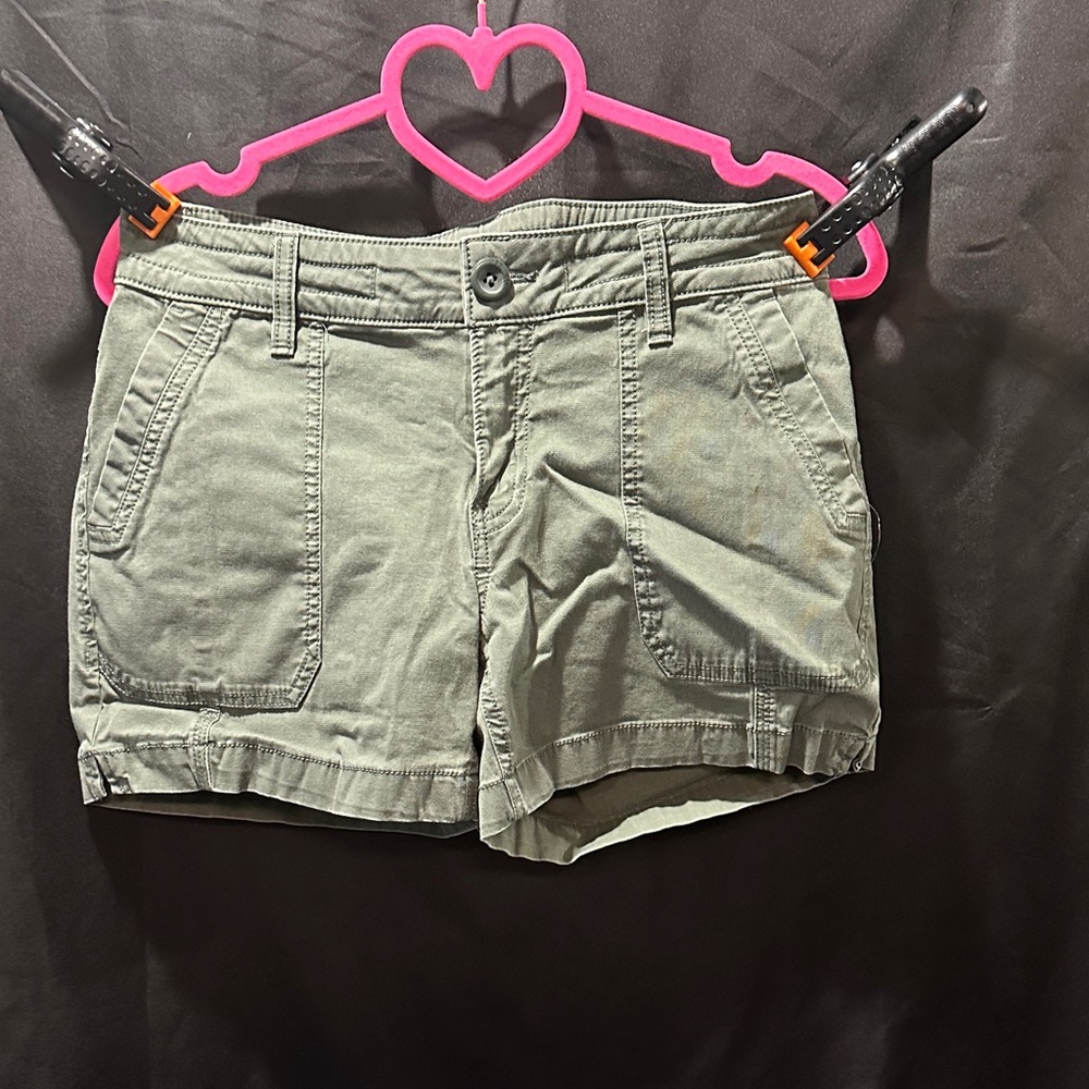 Prana Women's Olive Cargo Shorts